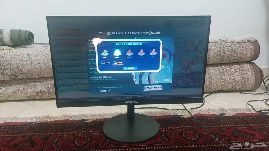 Monitor 60hz 5ms المواصفات في الصورة 0
