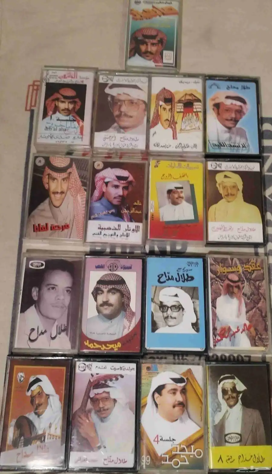 كاسيت خالد عبدالرحمن طلال مداح 2