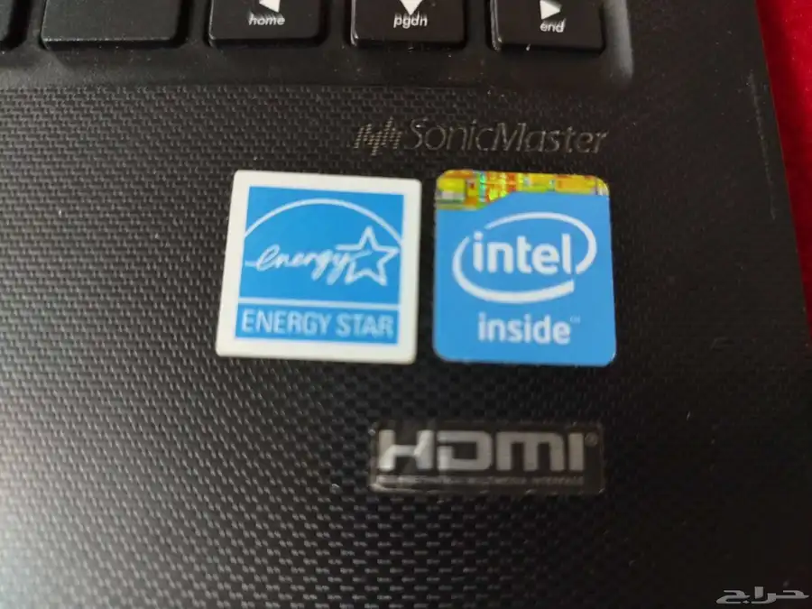 لاب توب اسود شركة asus اسيوس صغير شاشة لمس 3