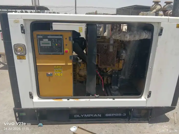 مولد كهرباء كتر 80 كيلو كاتم 2