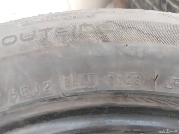 طقم كفرات رود ستون كوري 245 60 18 6