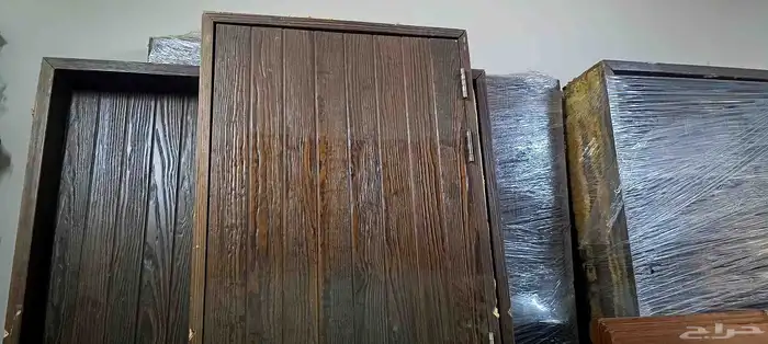 باب خشب أصلي العدد 7 بيبان 1
