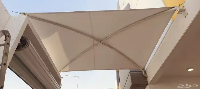 مظله موقف سياره في الحوش 0