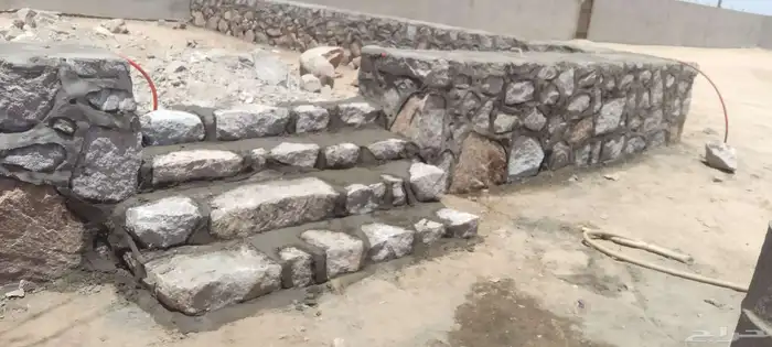 مباني حجر كبير وصغير بل يد وبل معدات 4