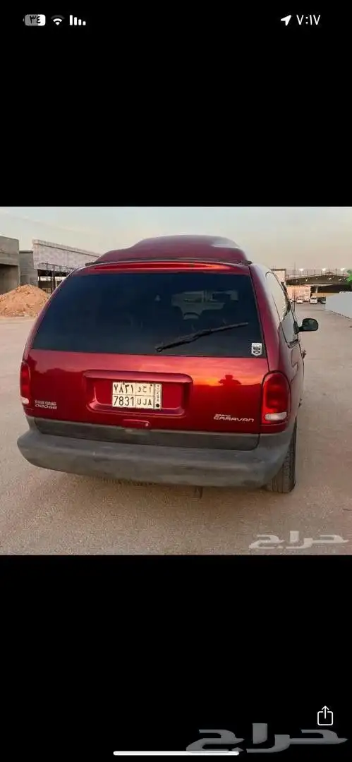 دودج اجراند كرفان ممشئ 90 الف فقط ممشي حقيقي موديل 1996 مخزن 8