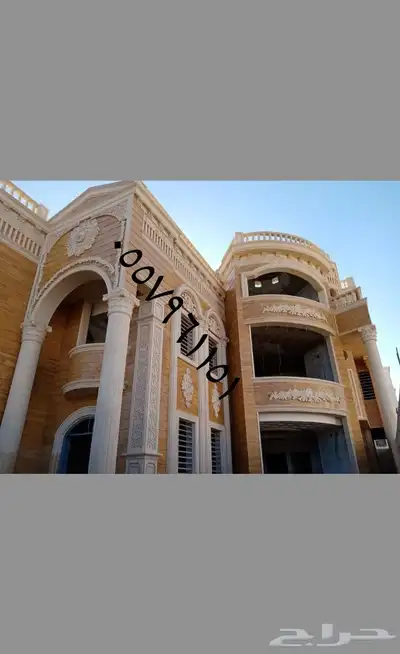مقاول حجر رخام ميكانيكي بورسلان حجر رياض ديكورات وجهات 16
