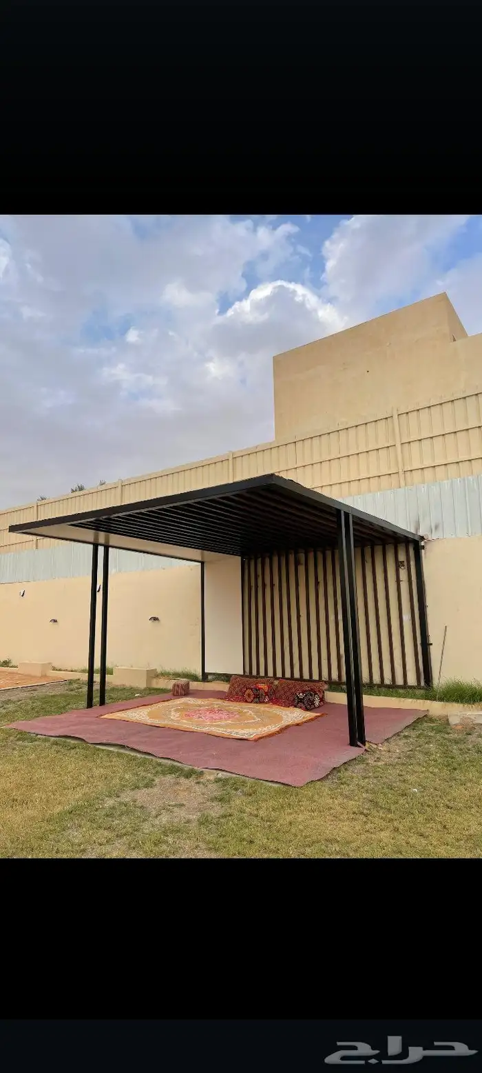 مظلات سواتر الضل مظلات سواتر برجولات هناجر خيم ملكي ابواب شب 7