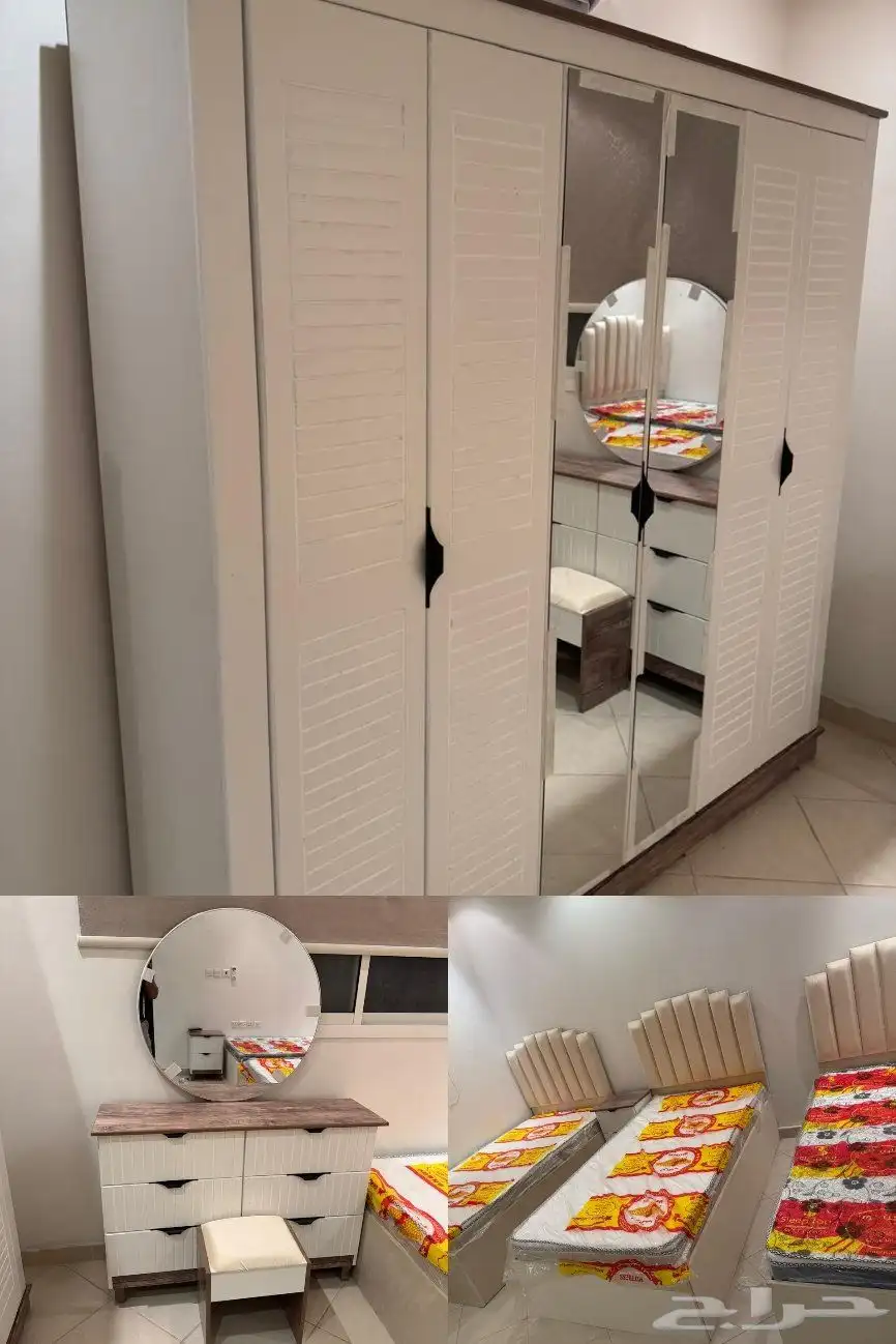 غرف نوم اطفال غرف نوم نفرين 3