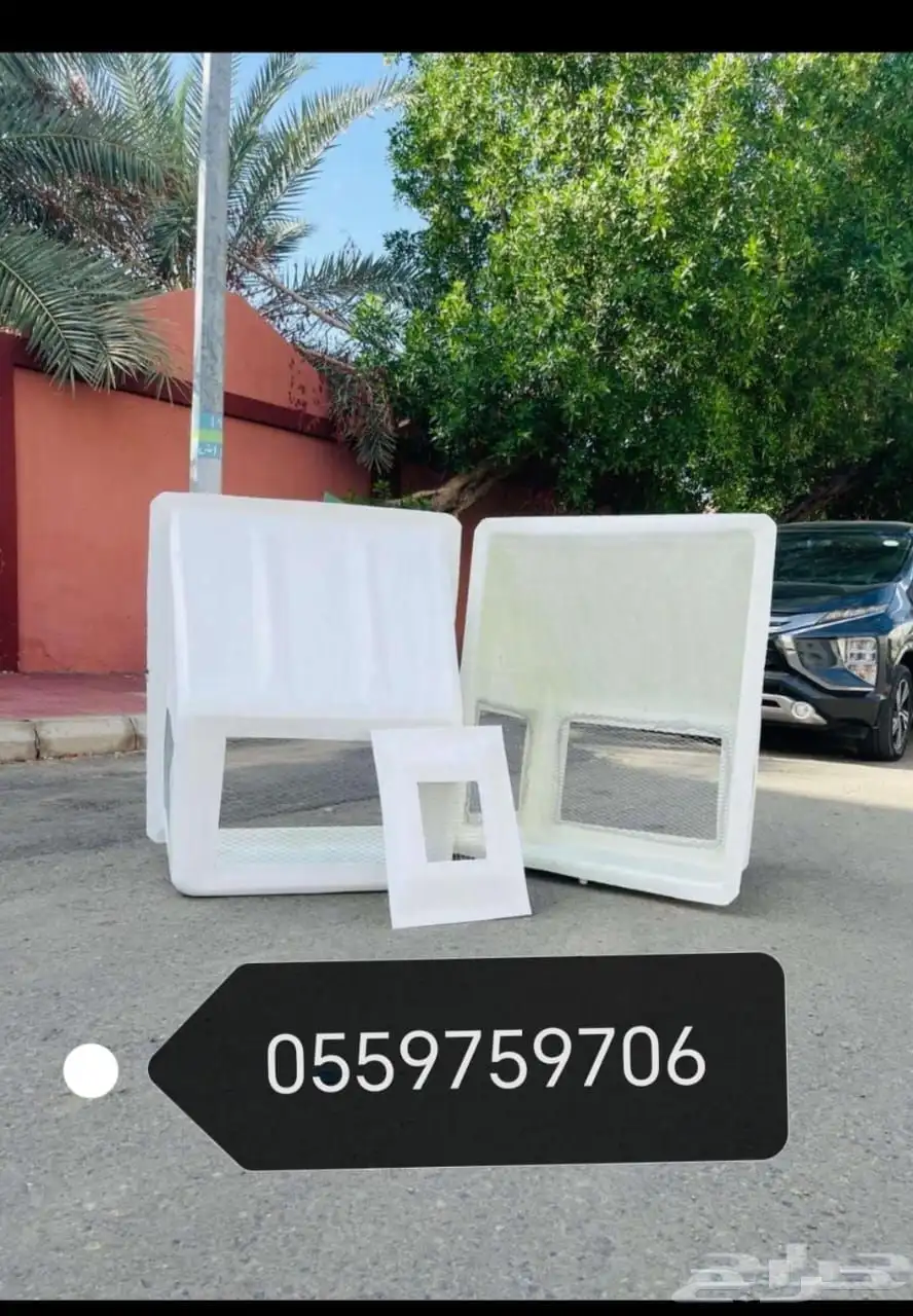 غطاء المكيف خارجي فيبر جلاس صندوق مكيف خارجي 0