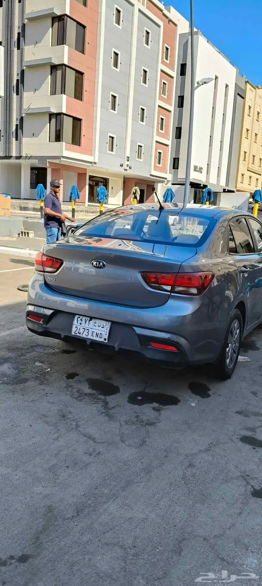 كيا ريو موديل حديث للايجار شهري جده فقط 0594630 3