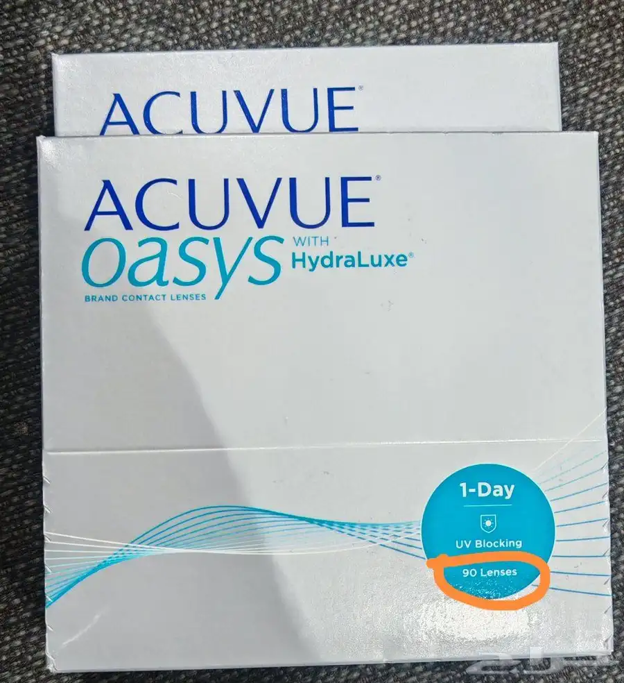 acuvue oasys 90 lenses 1 day - عدسات اكيوفيو اوسيس عبوة 90 0