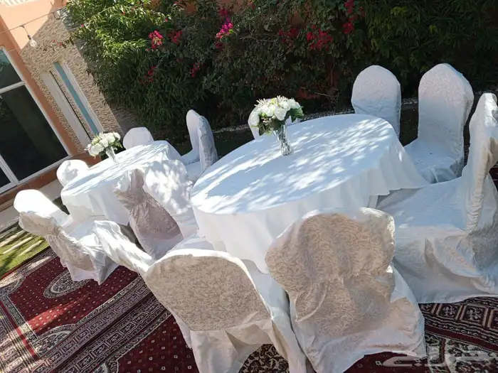 تاجير كراسي طاولت مخيمات جلسات شعبيه خيام كنب كراسي شفافه 4