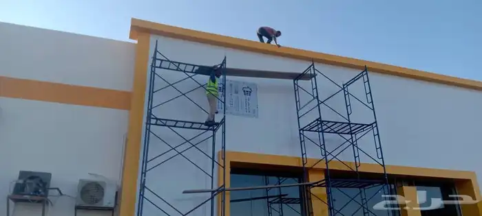 شركه لونان دعايه واعلان السلالم الطوارئ والكادينج 1
