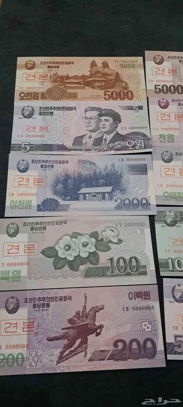 عملات كوريه نااادره 1