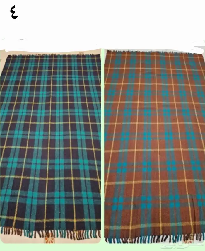 بطانيات تراثية جديدة لم تستخدم 2