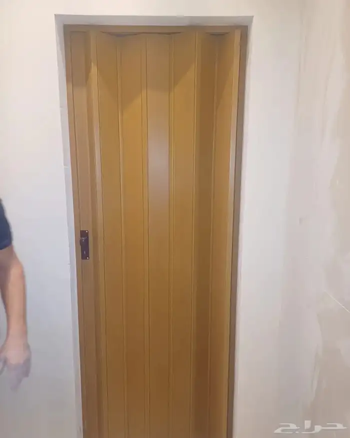 ابواب سحب سحاب سحابة جلد وبلاستيك كورديون 9