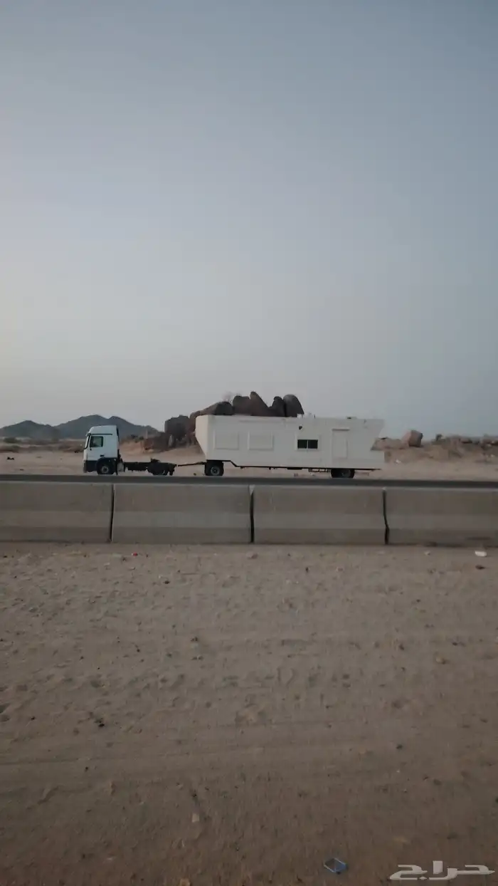 راس تريله لتوصيل التيادر والكرفانات 0
