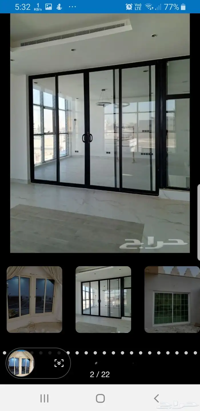 دربزين ايلمينم باب حديد 5