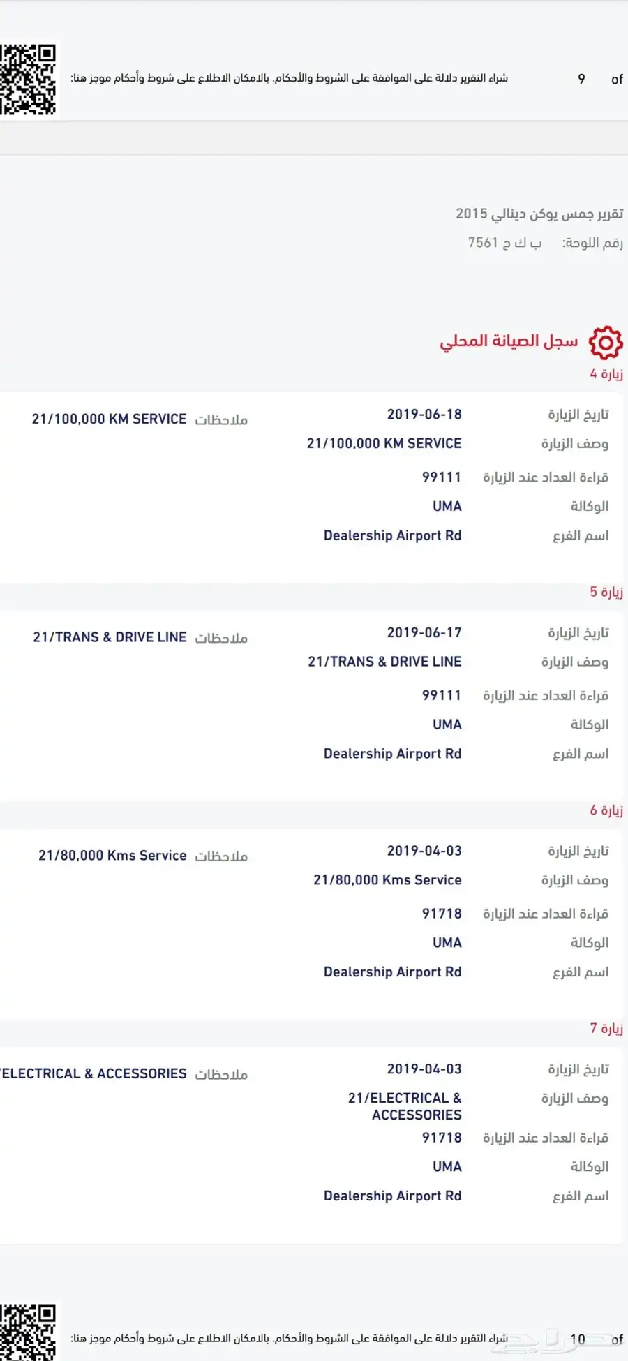 يوكن دينالي 2015 لؤلؤي دبل وكالة 31