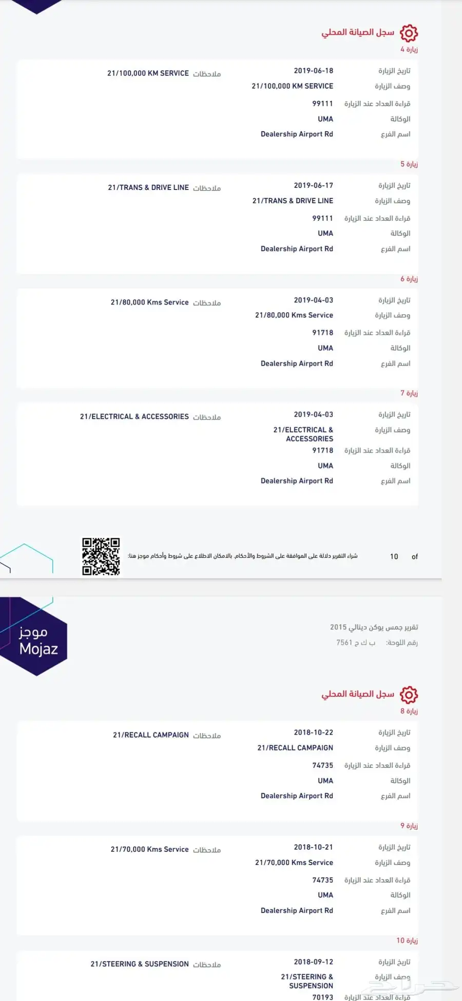 يوكن دينالي 2015 لؤلؤي دبل وكالة 15