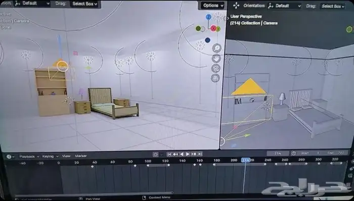 تصميم داخلي و3D واقعي احترافي   شقق  كافيهات بأسعار مناسبة 1