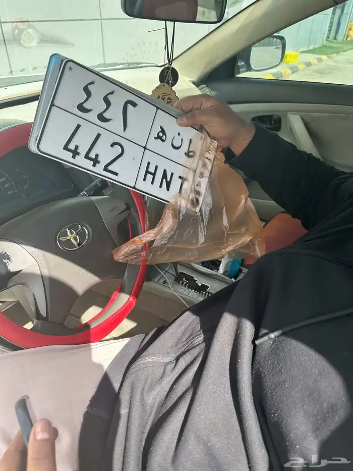 لوحة مميزة ط ن ه 442 الصامل يسوم 1