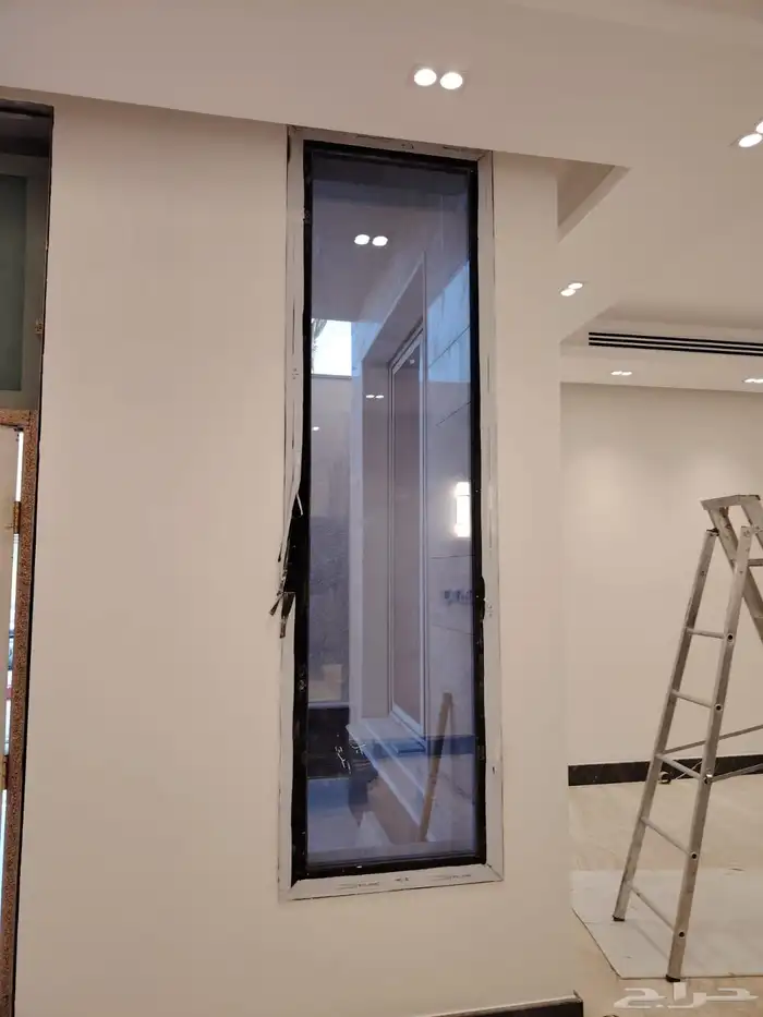 باب المنيوم شباك باب حديد 8