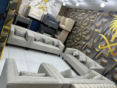 طقم كنب 11 شخص ثلاث قطع ثلاثية وقطعتين مفرد يغطي مساحة 4 5 1