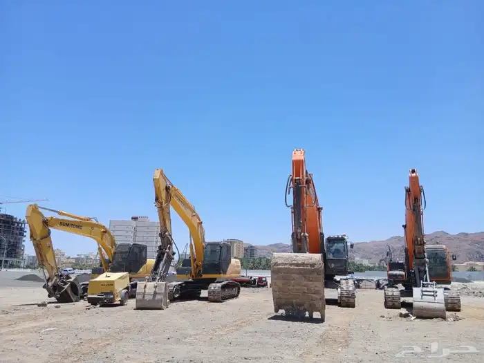 بوكلينات مقاولات هدم مباني مقابل الانقاض والحديد مقاولات حفر 1