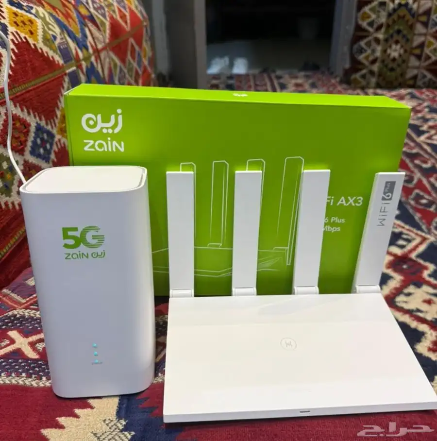 انتر نت الجيل الخامس واي فاي متنقل ذين 5Gمع موديوم مجانا 3