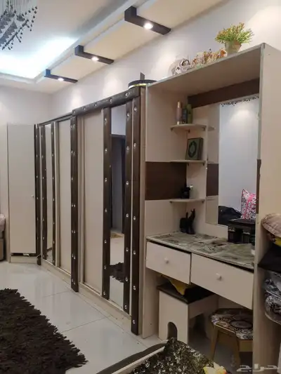 غرفة نوم سرير نفر ودولاب كبير تفصيل 1