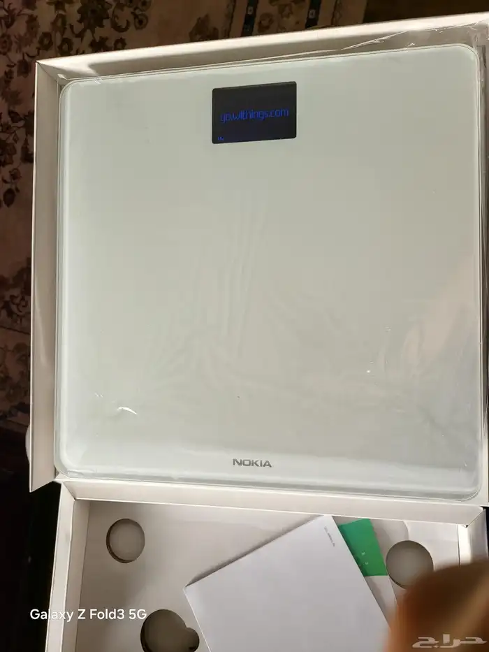 ميزان يشتغل على تطبيق على الجوال Body Composition Wi-Fi 4