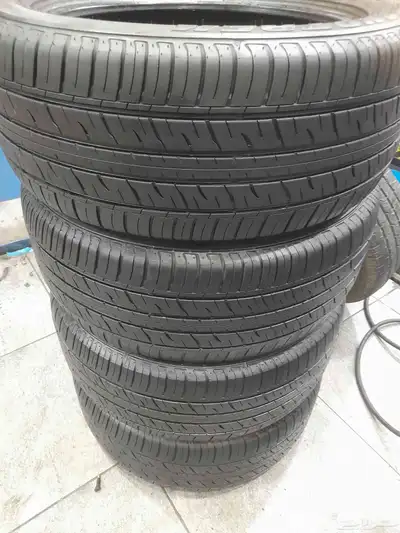 كفرات 275 50 21دنلوب مشاءالله تبارالله كفرات شبه الجديد 8