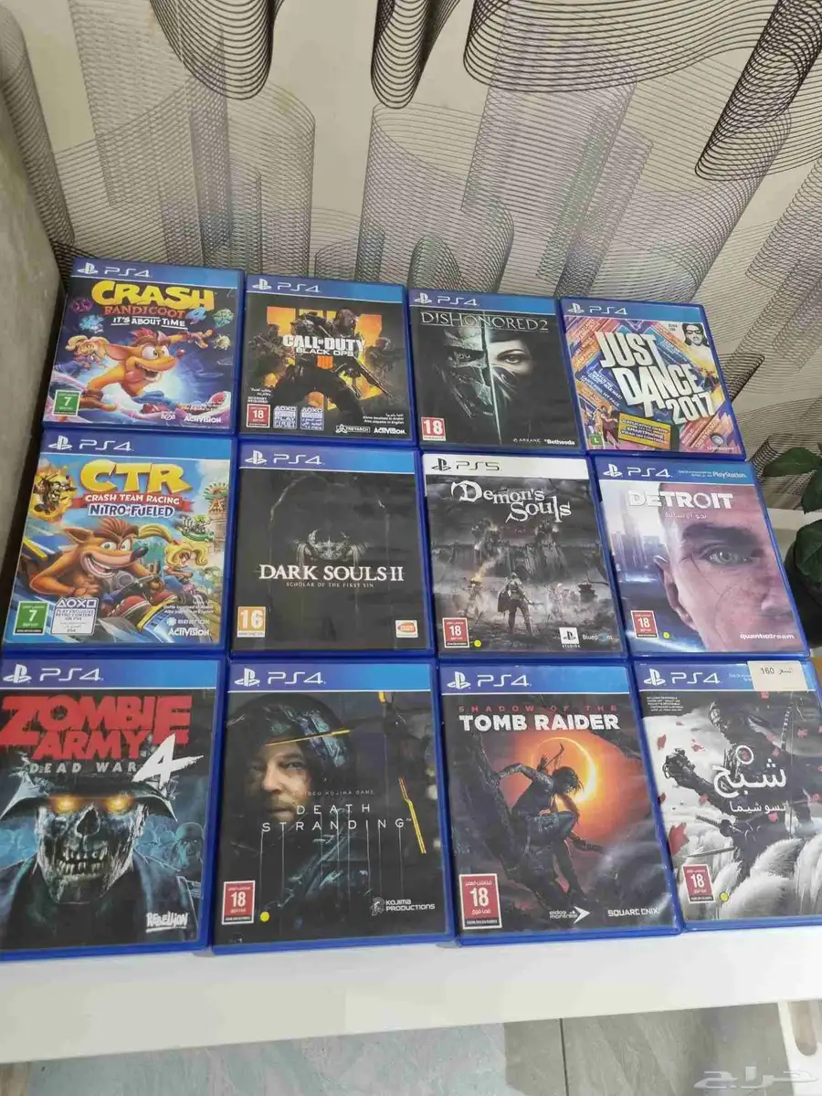 ألعاب بلايستيشن4 PS4 استعمال نظيف 0