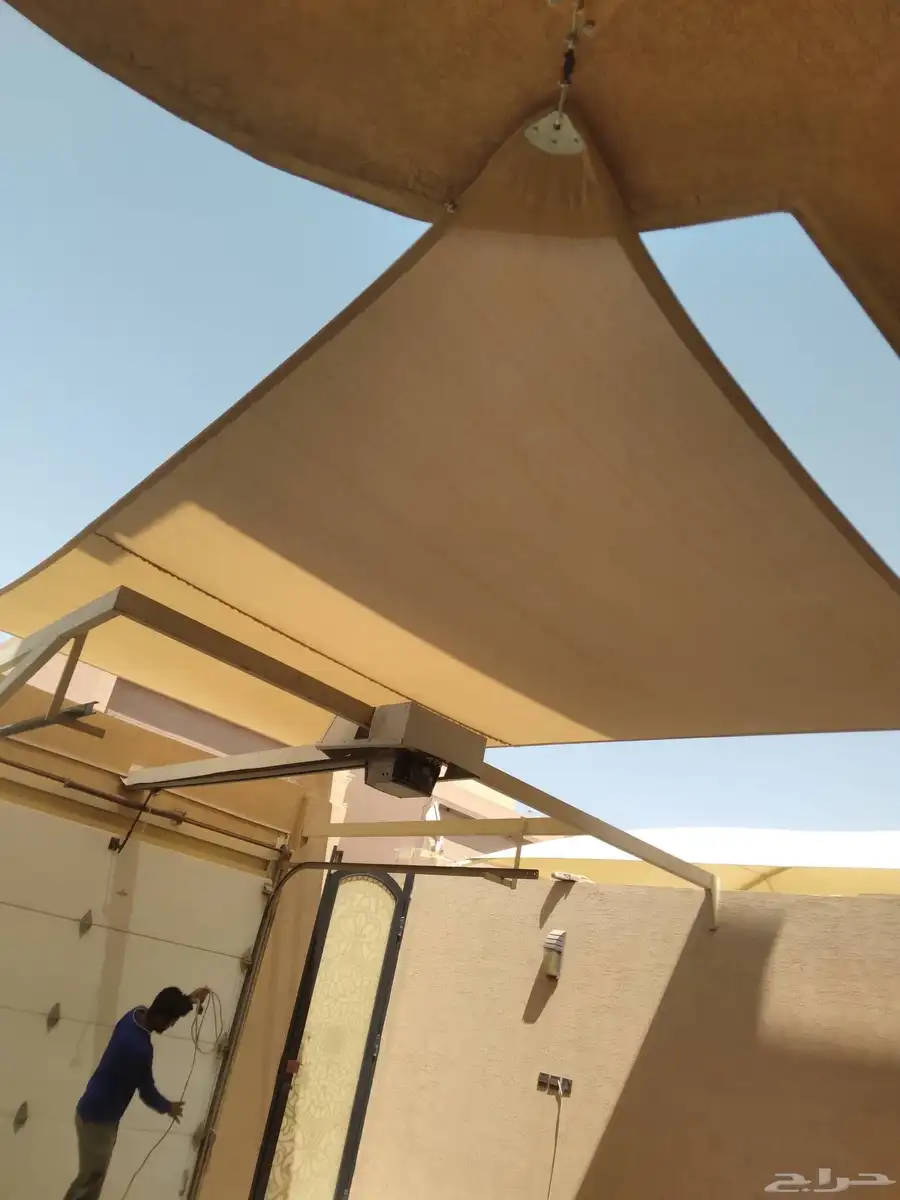 مظلات مواقف سيارات داخليه بدون حديد كوري الاصلي 3
