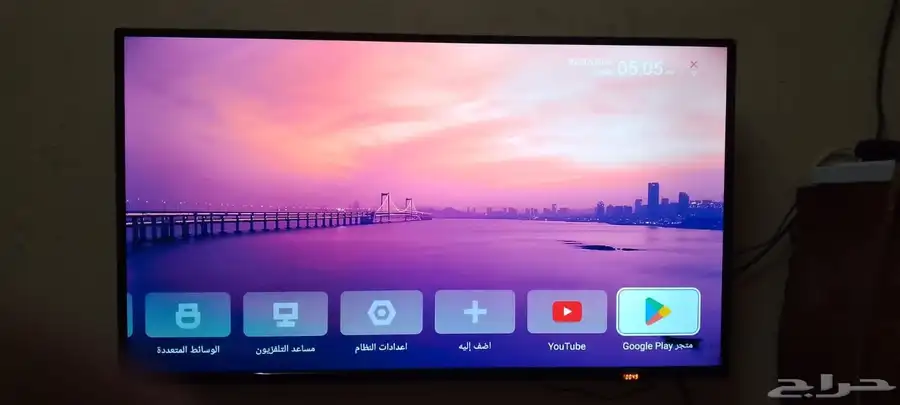 للبيع تلفزيون بلازما 45 بوصه واي فاي تركب عليه شبكه كل شيء ك 0