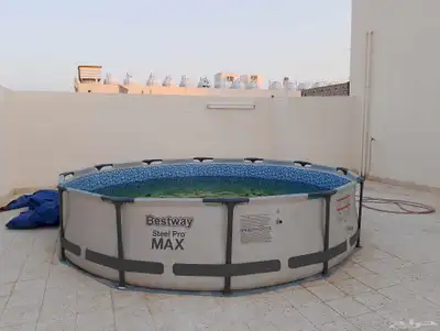 مسبح منزلي 3 متر ونص 1