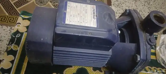 مضخة موية إيطالي اصلي حصانين 2