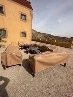 جلسات خارجية كراسي حديد 5