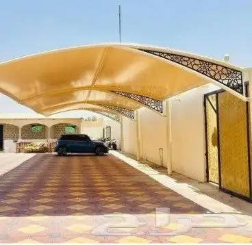 مظلات وسواتر برجولات هناجر خيام سندويتش بنل المزاحمية ضرماء 10