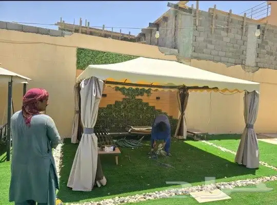 مظلات وسواتر برجولات هناجر خيام سندويتش بنل المزاحمية ضرماء 13