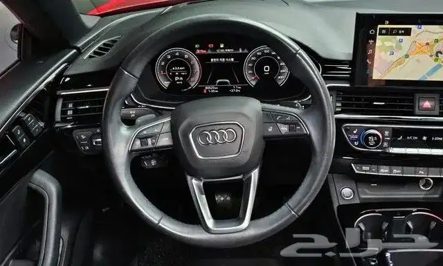 أودي A5 2021 استيراد من كوريا - معرض العصيمي 9