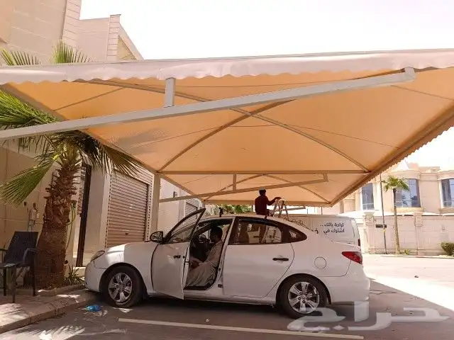 حداد مظلات سواتر شينكو سندويش بنل وجميع اعمال الحداده 5