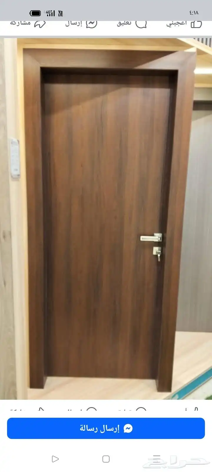 يوجد تصنيع ابواب خشبيه تلبيس الجدران اشرة 6