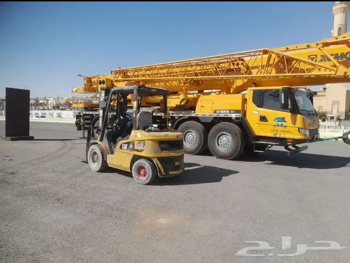 رافعات كهربائية وشوكيه وكرنات حفار سطحات 2