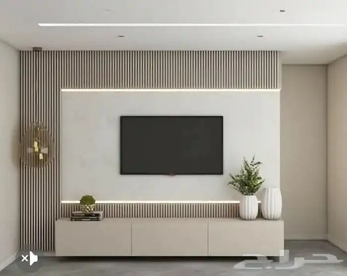 ديكور شاشه ودهانات وترميم 8