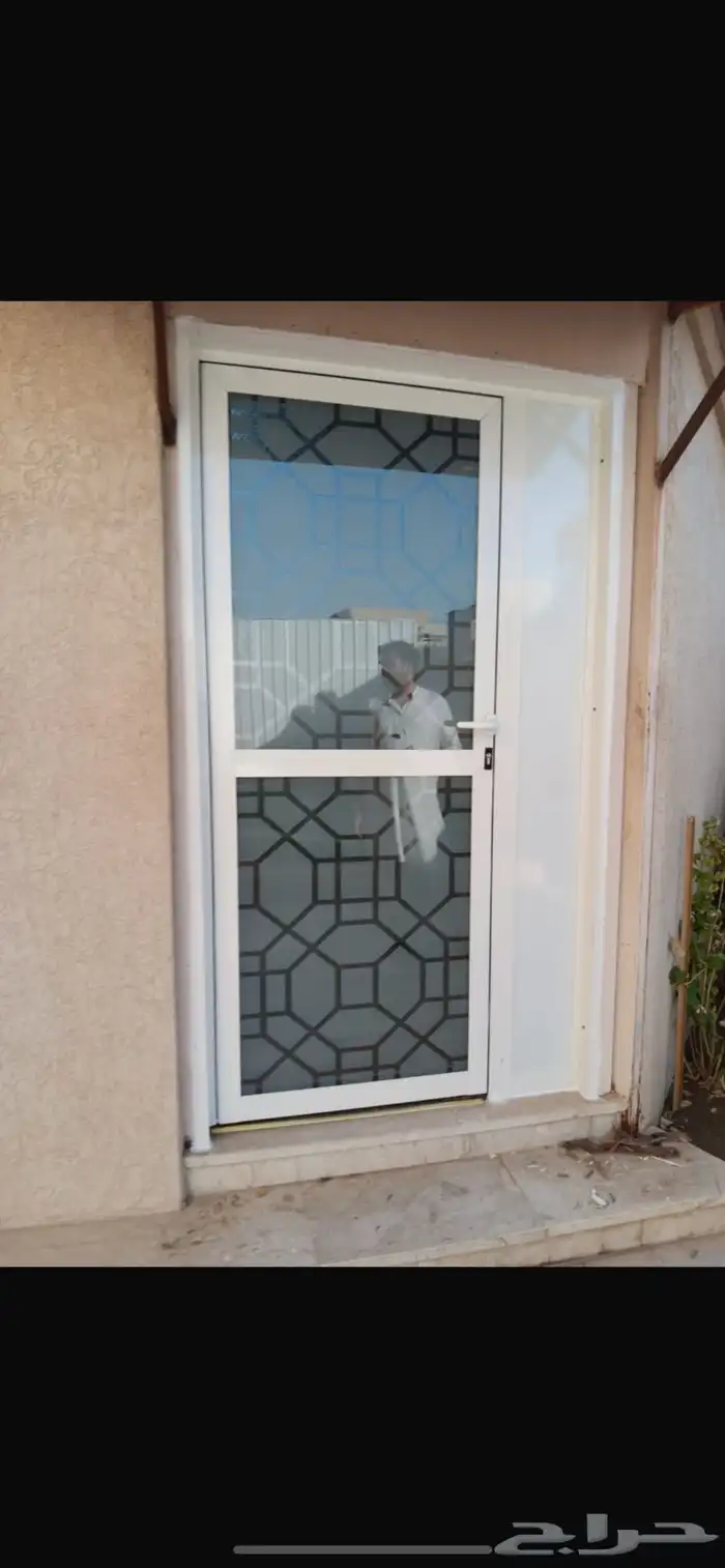 باب المنيوم شباك باب حديد 4