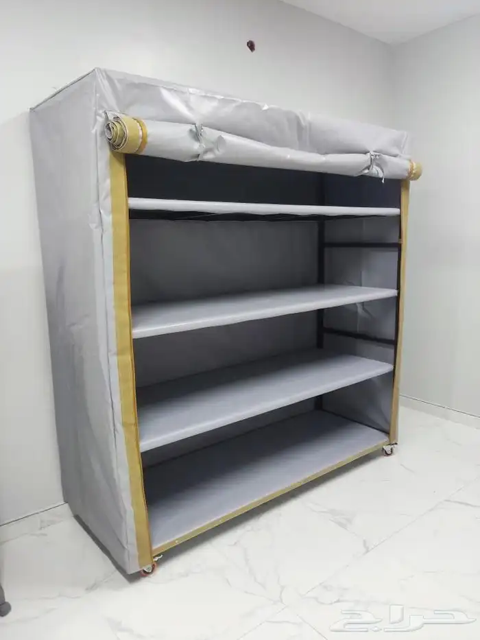 متوفر لدينا دولاب متنقل بكفرات مقاوم للماء والغبار ويتحمل ا 4