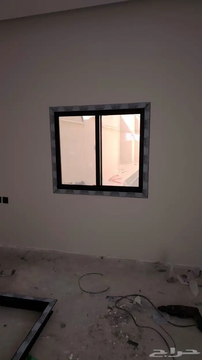 باب المنيوم شباك باب حديد 5