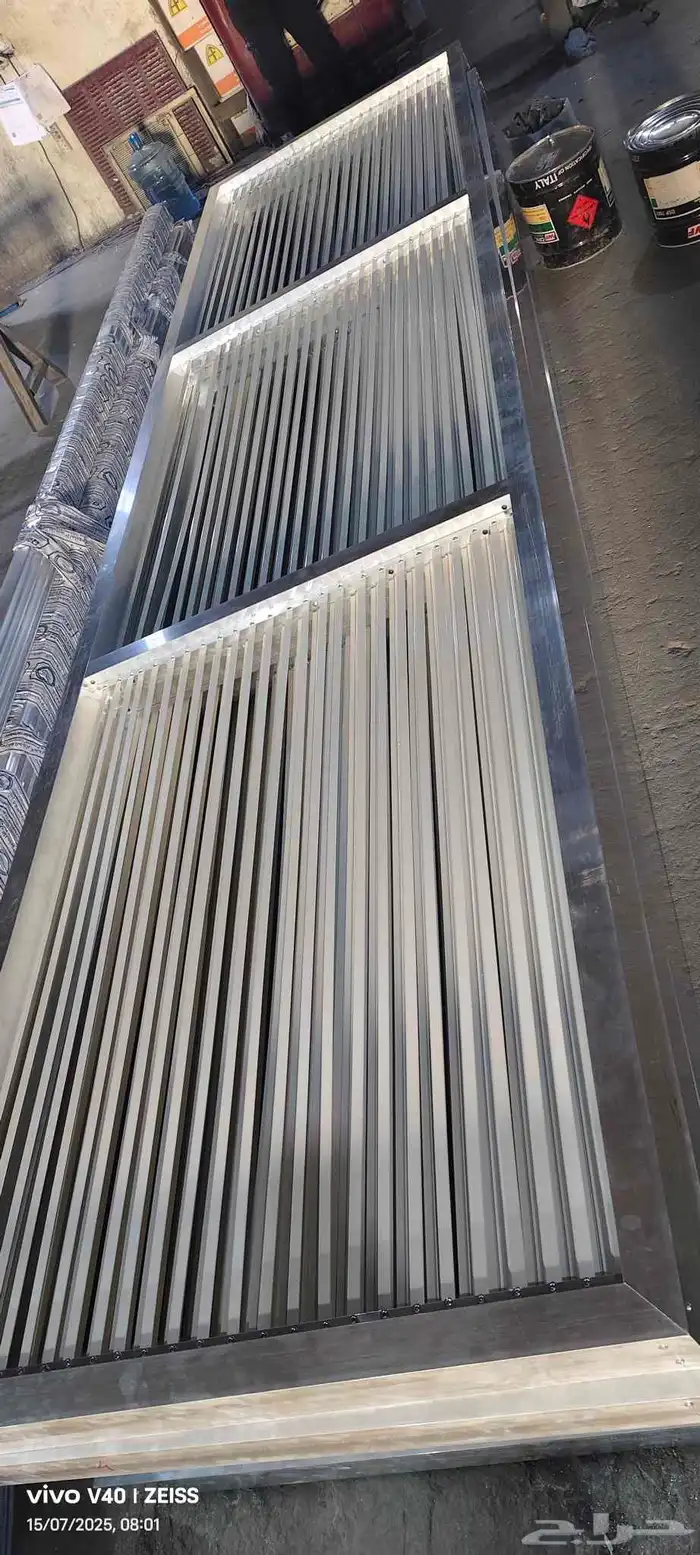 باب المنيوم شباك باب حديد 3